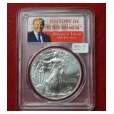2018 Silver Eagle 1oz PCGS MS69 - First Strike