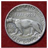 1927 Vermont Silver Commemorative Half