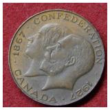 1867/1927 Canada Federation Commemorative