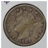 1886 Liberty Head Nickel