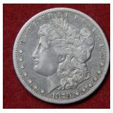 1879 CC Morgan Silver Dollar Coin