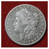1885 S Morgan Silver Dollar Coin