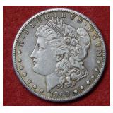 1900 S Morgan Silver Dollar Coin