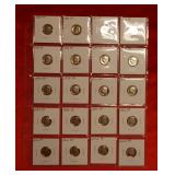 (20) Proof Roosevelt Dimes back to 1969