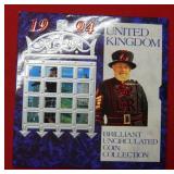 1994 United Kingdom UNC Coin Set