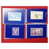 (4) US Postage Stamps - higher grade