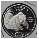 2008 S Alaska State Quarter