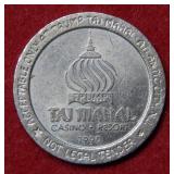 1990 Trump Taj Mahal $1 Gaming Token