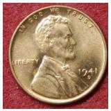 1941 D Lincoln Wheat Cent