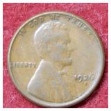 1926 S Lincoln Wheat Cent - brown