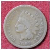 1864 L Indian Head Cent
