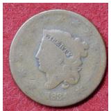 1834 Large Cent