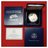 1607-2007 Jamestown Proof Silver Dollar Coin