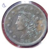 1838 Large Cent