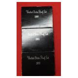1980 - 1981 -1982 Proof Sets
