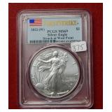 2022 (W) Silver Eagle 1oz PCGS MS69