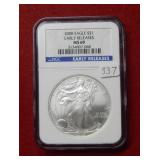 2008 Silver Eagle 1oz NGC MS69 Early Release