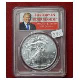 2018 Silver Eagle 1oz PCGS MS69