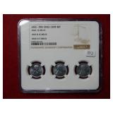 1943 PD&S Steel Cents NGC MS65