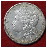 1883 S Morgan Silver Dollar Coin