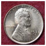 1937 D Lincoln Wheat Cent