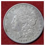 1888 S Morgan Silver Dollar Coin