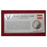 1780 Proof Restrike Maria Theresa Silver Coin