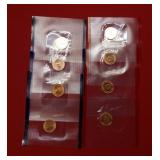 (8)Mint Set Medals -4 P- 4 D in original packaging