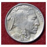 1935 S Buffalo Nickel
