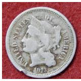 1873 Three Cent Nickel