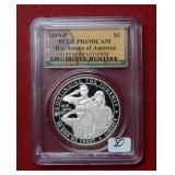 2010 P Boy Scouts $1 PCGS PR69 DCAM