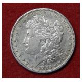 1884 S Morgan Silver Dollar Coin