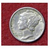 1930 Mercury Silver Dime