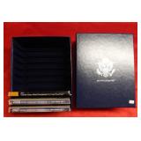 2007-2008-2011 US Proof Presidential Dollars