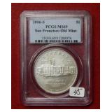 2006 S San Francisco Old Mint Dollar PCGS MS69