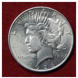 1926 D Peace Silver Dollar Coin