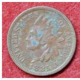 1885 Indian Head Cent - spotty