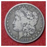 1892 S Morgan Silver Dollar