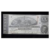 1863 $20 CSA Note