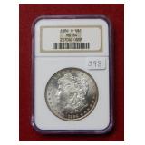 1884 O Morgan Silver Dollar NGC MS64