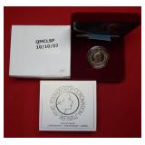 2002 UK Coronation Jubilee 5 Pounds Silver Coin
