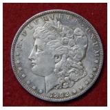 1892 Morgan Silver Dollar Coin