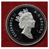 1990 Canada Silver Commemorative Dollar