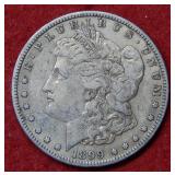 1899 S Morgan Silver Dollar Coin