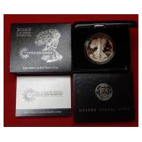 2025 W Proof Silver Eagle - US Mint Laser Engraved