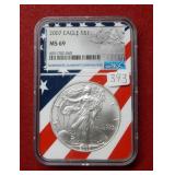 2007 Silver Eagle 1oz NGC MS69