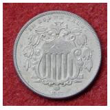 1867 Shield Nickel