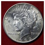 1935 Peace Silver Dollar