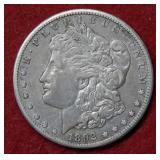 1892 CC Morgan Silver Dollar Coin