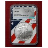 2009 Silver Eagle 1oz NGC MS69